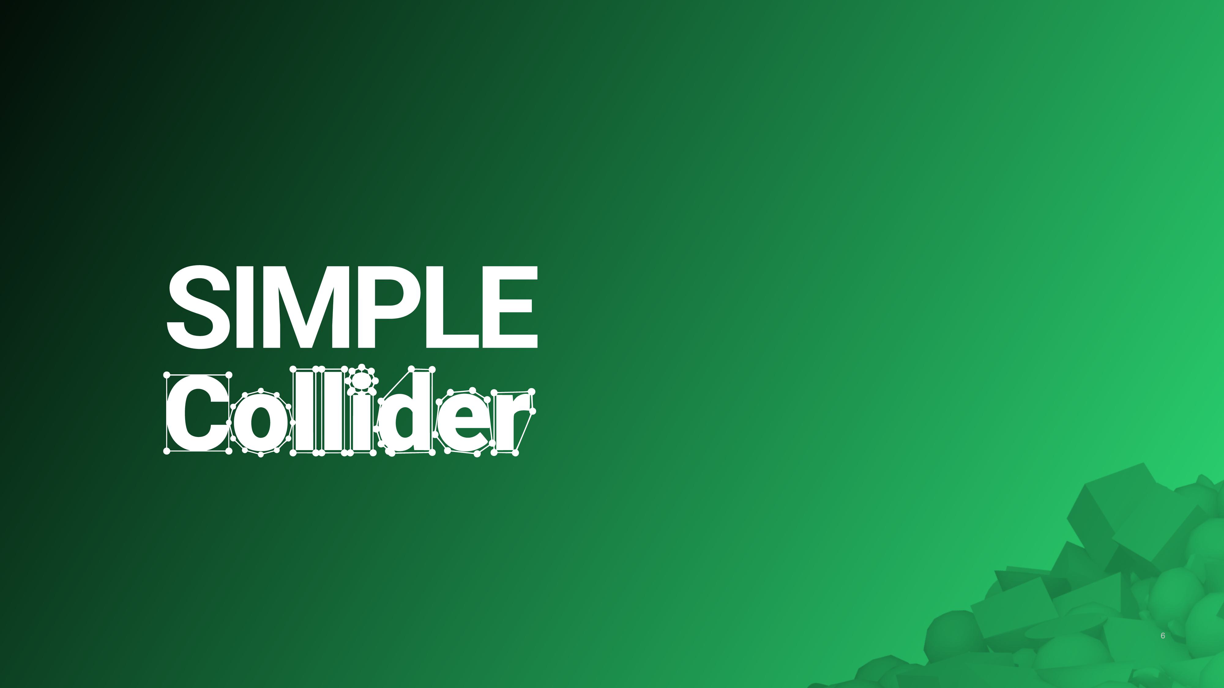 Simple Collider key art