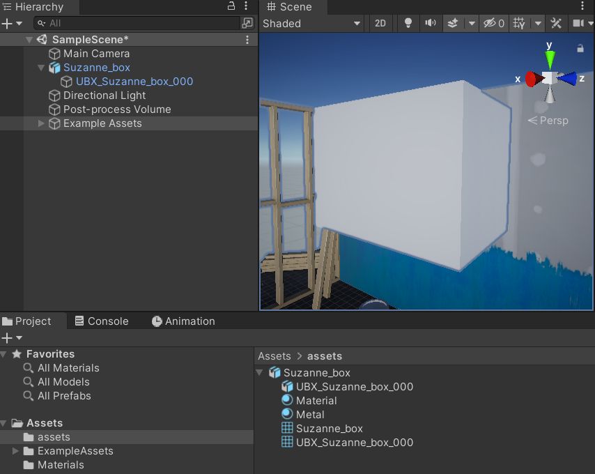 Unity Scene