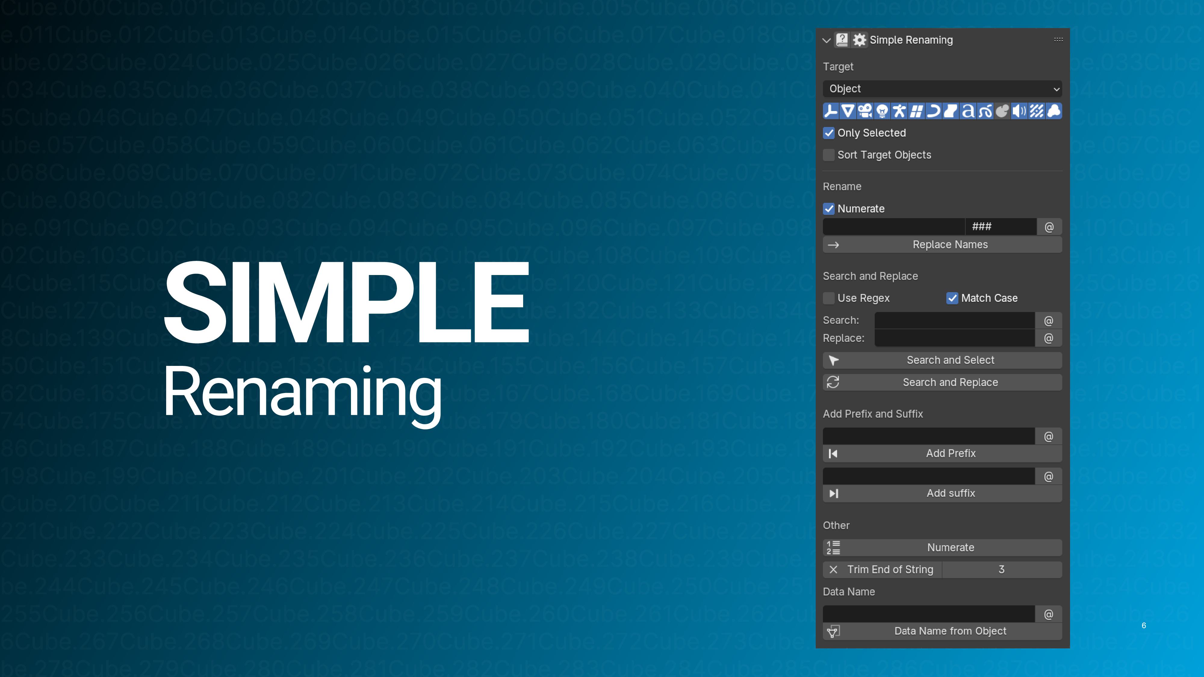 Simple Renaming key art